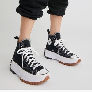 Chuck Taylor Converse Run Star All star hike High Top Black 10